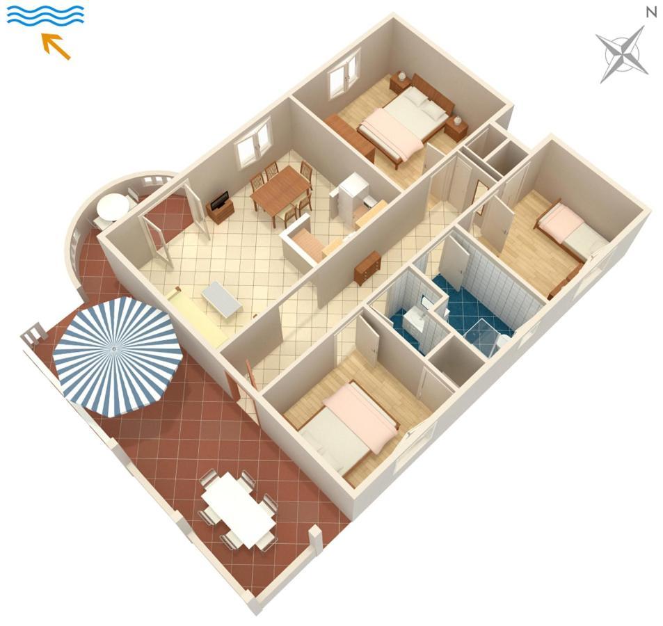 Apartments By The Sea Splitska, Brac - 2923 Postira Zewnętrze zdjęcie