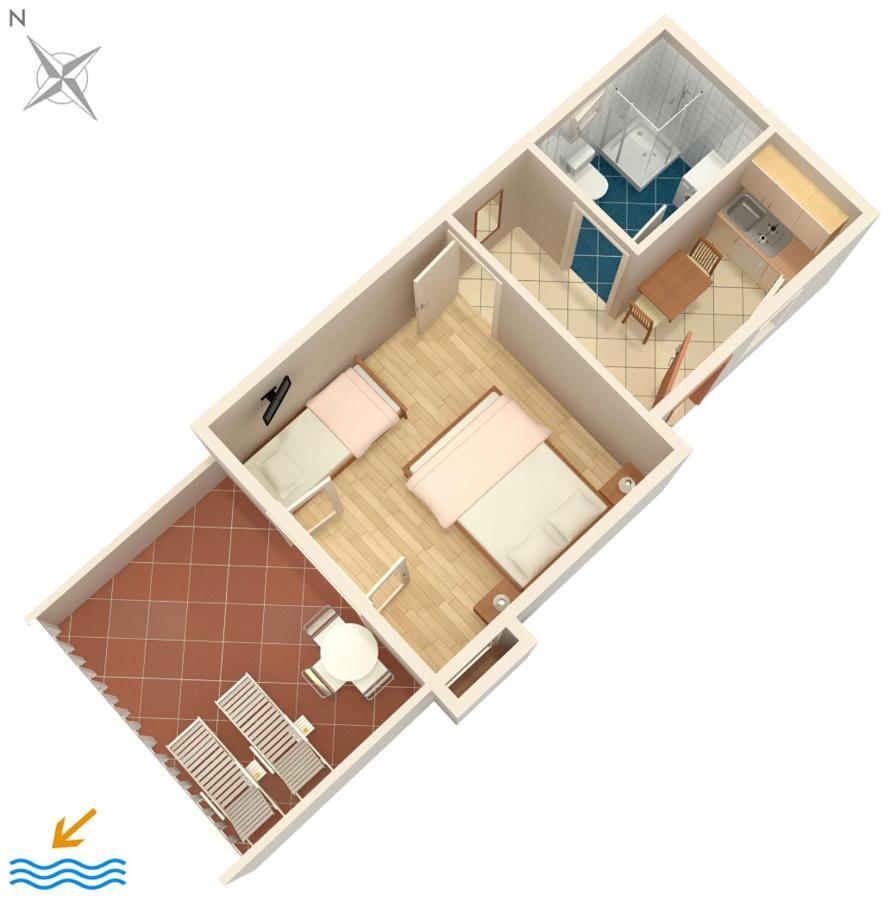 Apartments By The Sea Splitska, Brac - 2923 Postira Zewnętrze zdjęcie