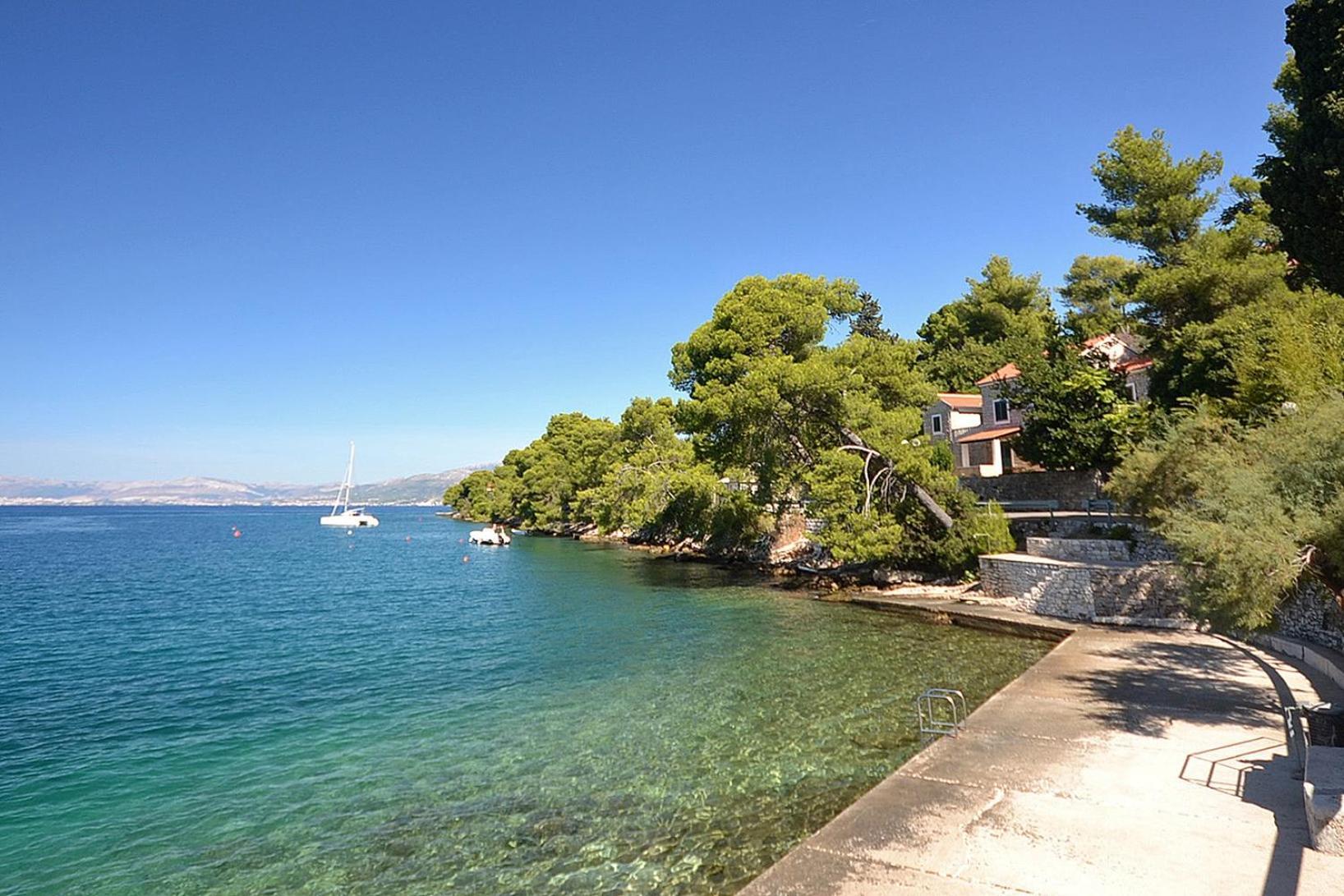 Apartments By The Sea Splitska, Brac - 2923 Postira Zewnętrze zdjęcie